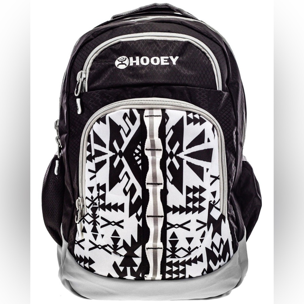 Hooey Backpack Ox Southwest pattern black and White 40L brand new NWT